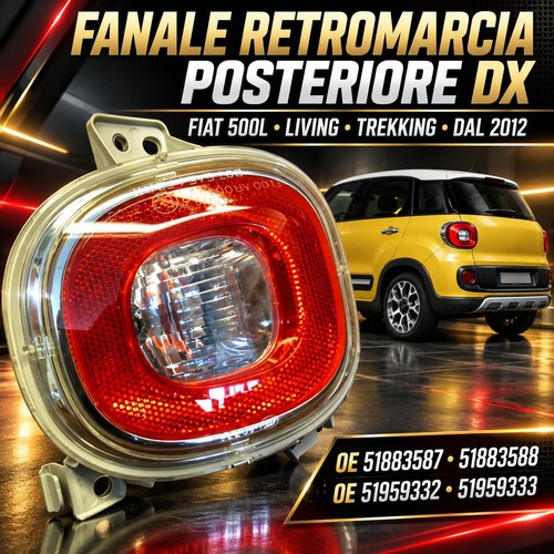 Fanale fiat 500l living - fanale, dx