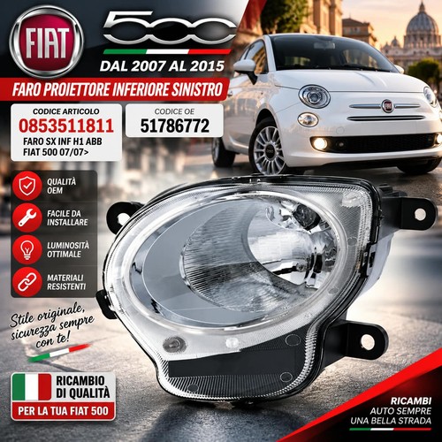 Fanale inferiore sinistro - fanale,